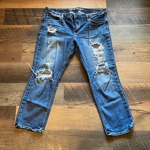 American Eagle size 14 slouchy jeans